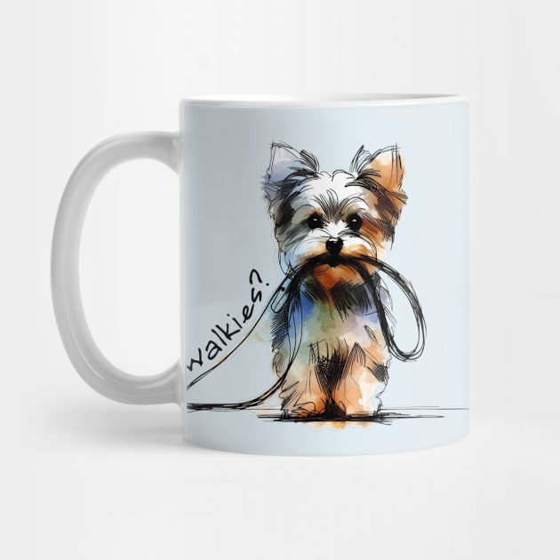 WALKIES- Yorkie by ZogDog Pro